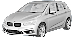 BMW F45 U006A Fault Code